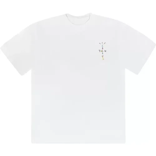 Limitierte Auflage McDonald's Cj Smile T-shirt , Herren, Größe: XL - Travis Scott - Modalova