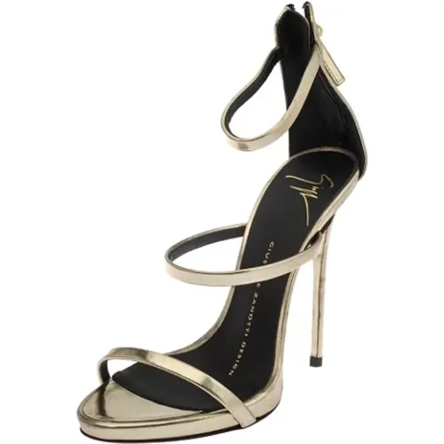 Pre-owned Fabric sandals , female, Sizes: 2 UK - Giuseppe Zanotti Pre-owned - Modalova