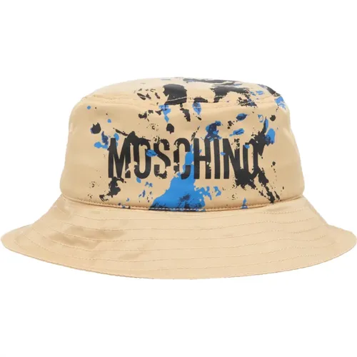 Gemusterte Logo-Mütze Moschino - Moschino - Modalova