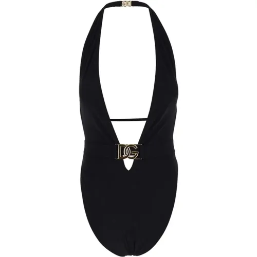 Schwarzer Einteiler , Damen, Größe: XS - Dolce & Gabbana - Modalova