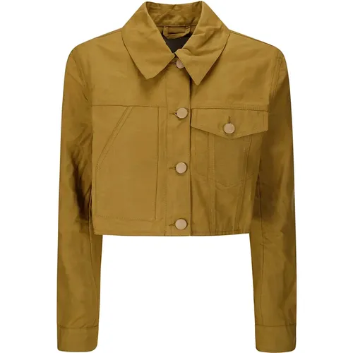 Ripstop Cotton Ochre Jacket , female, Sizes: S, XS - Cecilie Bahnsen - Modalova