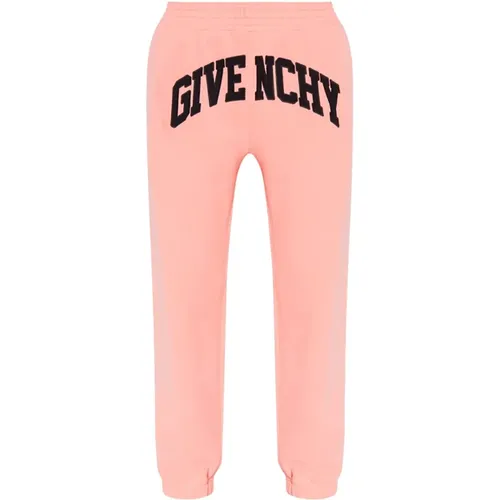 Sweatpants with logo , male, Sizes: M, S - Givenchy - Modalova