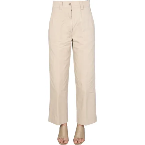 Straight LEG Trousers , female, Sizes: XS - Aspesi - Modalova