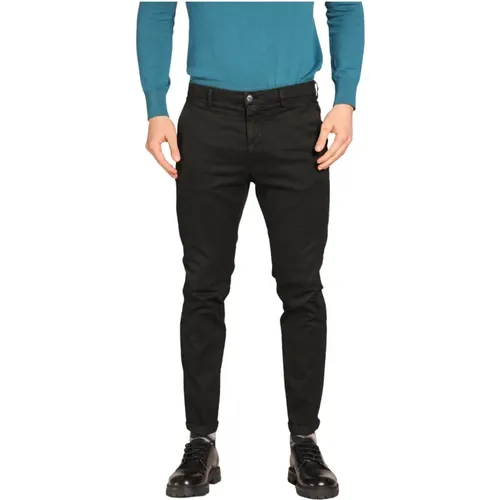 Osaka Style Chino Hose Schwarz , Herren, Größe: L - Mason's - Modalova