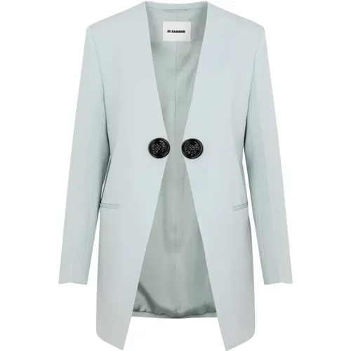 Wool Jacket in China , female, Sizes: XS - Jil Sander - Modalova