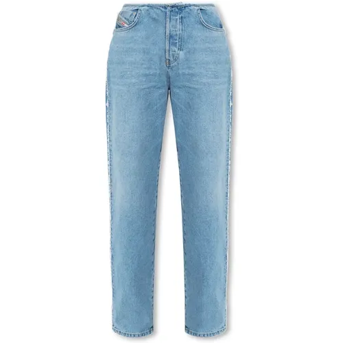 Straight leg jeans , Damen, Größe: W27 - Diesel - Modalova