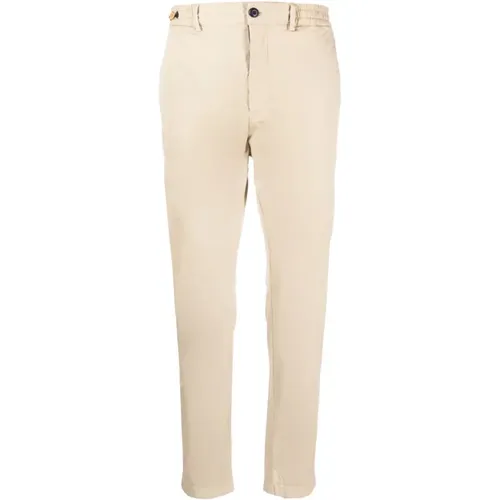 Chino trousers with coulisse , male, Sizes: 2XL, L - PAUL & SHARK - Modalova