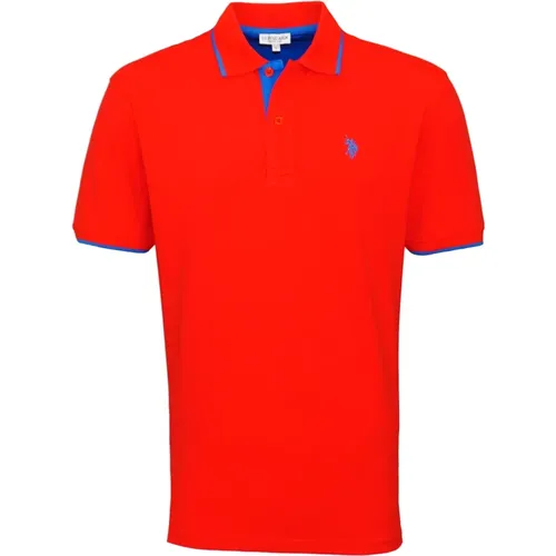 Mode Polo Shirt mit Logo Stickerei , Herren, Größe: 3XL - U.s. Polo Assn. - Modalova