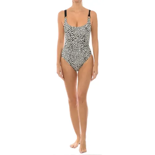 Animal Print One-Piece Swimsuit , female, Sizes: XS - Michael Kors - Modalova