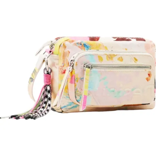 Stylish Shoulder Bag Manchas Cambridge Mini , female, Sizes: ONE SIZE - Desigual - Modalova