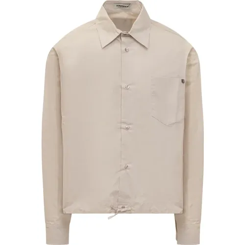 Poplin Shirt , male, Sizes: S, XL, M - A Paper Kid - Modalova