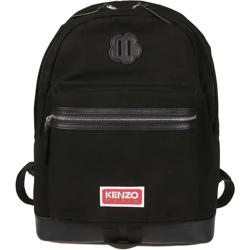 Noir Explore Backpack , Herren, Größe: ONE Size - Kenzo - Modalova