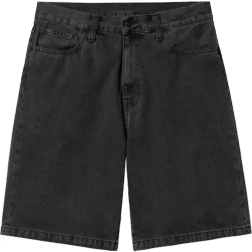 Landon Shorts in Schwarz/Stone Washed , Herren, Größe: W33 - Carhartt WIP - Modalova