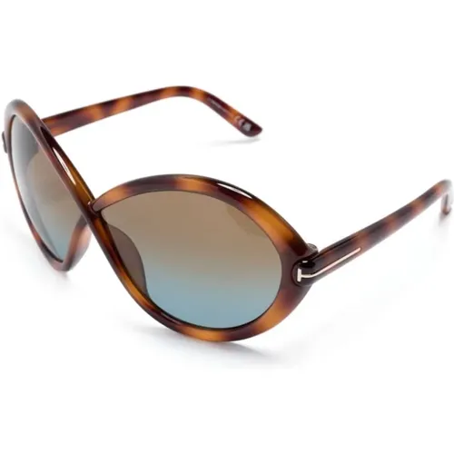 Ft1070 53F Sunglasses , female, Sizes: 68 MM - Tom Ford - Modalova