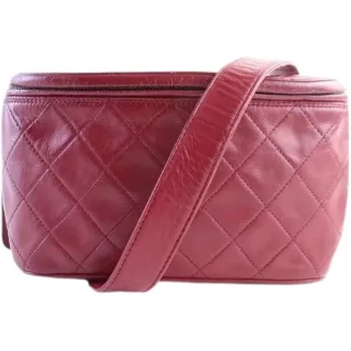 Authentic Vintage Canvas Belt Bag , female, Sizes: ONE SIZE - Chanel Vintage - Modalova