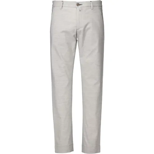 Mantova Chino Hellgraue Hose , Herren, Größe: W31 - Hand Picked - Modalova