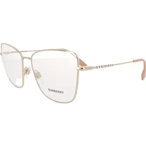 Stilvolle Brille mit Bequemer Passform , unisex, Größe: 53 MM - Burberry - Modalova