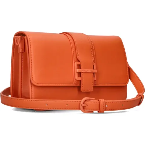 Orangene Flap-Tasche für Frauen - Valentino by Mario Valentino - Modalova