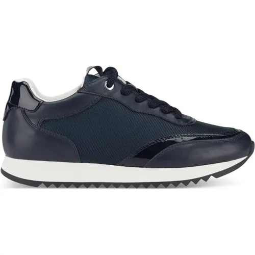 Navy Casual Closed Sport Shoe , female, Sizes: 3 UK, 6 UK, 5 UK - tamaris - Modalova