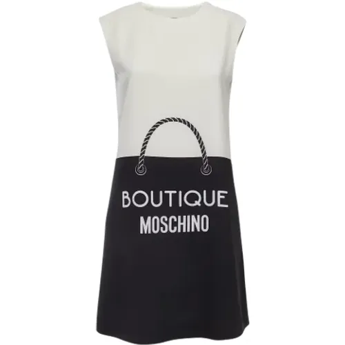 Pre-owned Fabric dresses , female, Sizes: S - Moschino Pre-Owned - Modalova