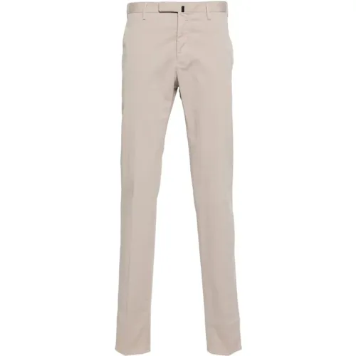 Slim-Fit Trousers , male, Sizes: L, S - Incotex - Modalova