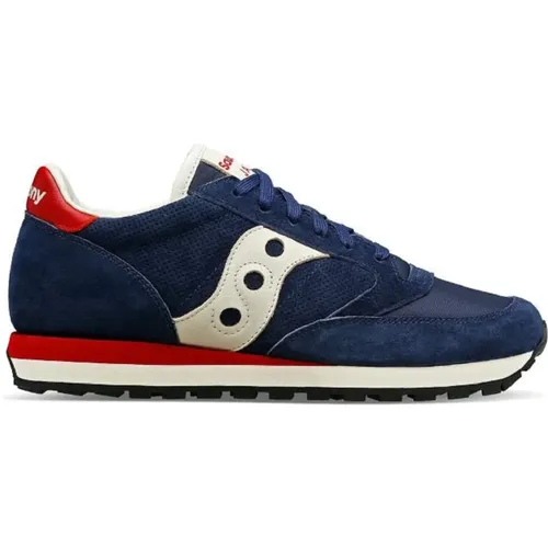 Men's Shoes Laced Blue Aw23 , male, Sizes: 9 1/2 UK, 10 UK, 7 UK - Saucony - Modalova