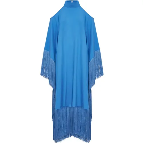 Fringes Divina Kaftan Ocean Dress , female, Sizes: ONE SIZE - Taller Marmo - Modalova