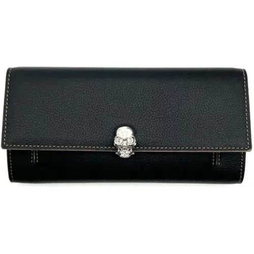 Pre-owned Leather wallets , female, Sizes: ONE SIZE - Alexander McQueen Pre-owned - Modalova