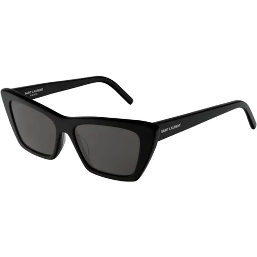 Iconic Sunglasses with Seasonal Colors , female, Sizes: 53 MM - Saint Laurent - Modalova