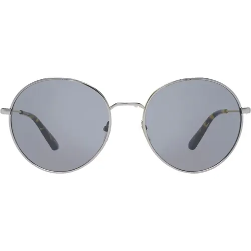 Gunmetal Oval Sonnenbrille mit Grauen Gläsern - Gant - Modalova