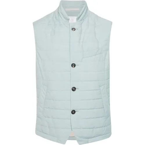 Light Quilted Sleeveless Jacket , male, Sizes: 3XL - Eleventy - Modalova