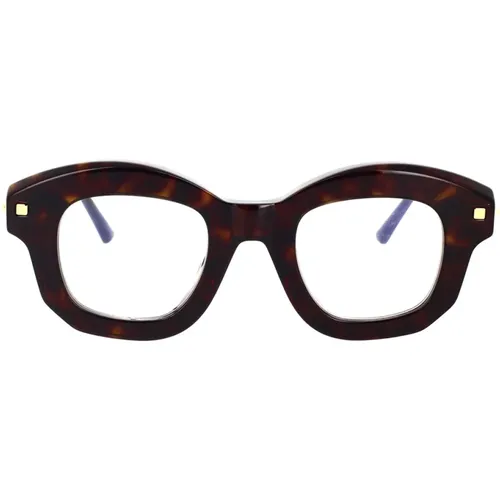 Unique Mask Design Eyeglasses , unisex, Sizes: 46 MM - Kuboraum - Modalova