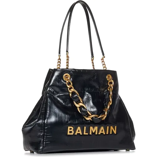 Shopper Bag Elegant Design , female, Sizes: ONE SIZE - Balmain - Modalova