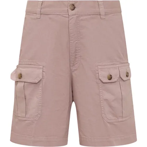 Bermuda Shorts mit Taschen und Verschluss , Herren, Größe: L - Seafarer - Modalova