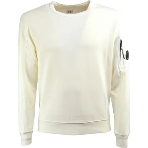 Light Fleece Sweatshirt Designer ID , male, Sizes: S, L, M - C.P. Company - Modalova