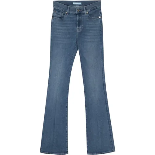 High Rise Bootcut Bair Stream Jeans , female, Sizes: W30 - 7 For All Mankind - Modalova