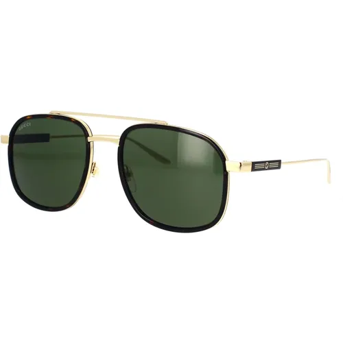 Unwiderstehliche Gg1310S 002 Sonnenbrille , Herren, Größe: 56 MM - Gucci - Modalova