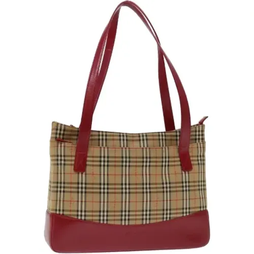 Pre-owned Cotton totes , female, Sizes: ONE SIZE - Burberry Vintage - Modalova