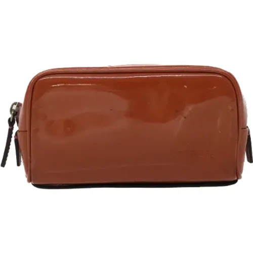 Pre-owned Leather clutches , female, Sizes: ONE SIZE - Prada Vintage - Modalova