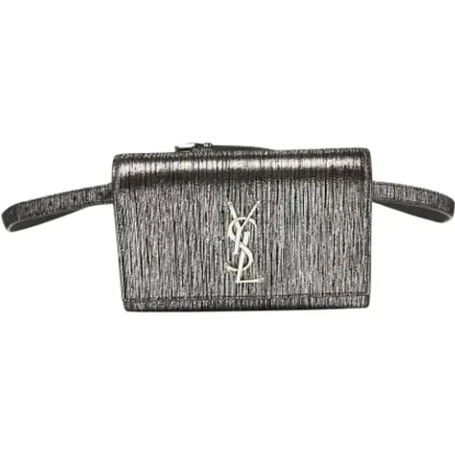 Pre-owned Suede crossbody-bags , female, Sizes: ONE SIZE - Yves Saint Laurent Vintage - Modalova