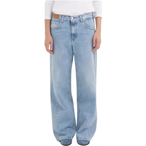 Loose-fit Jeans , Damen, Größe: W29 - Replay - Modalova