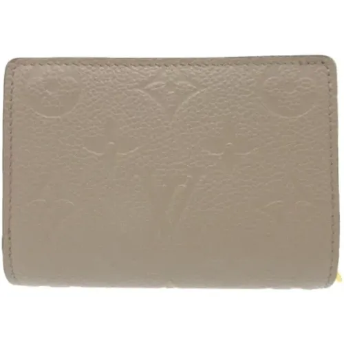 Pre-owned Leather wallets , female, Sizes: ONE SIZE - Louis Vuitton Vintage - Modalova