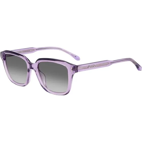 Lilac/Dark Grey Shaded Sunglasses , female, Sizes: 52 MM - Isabel marant - Modalova