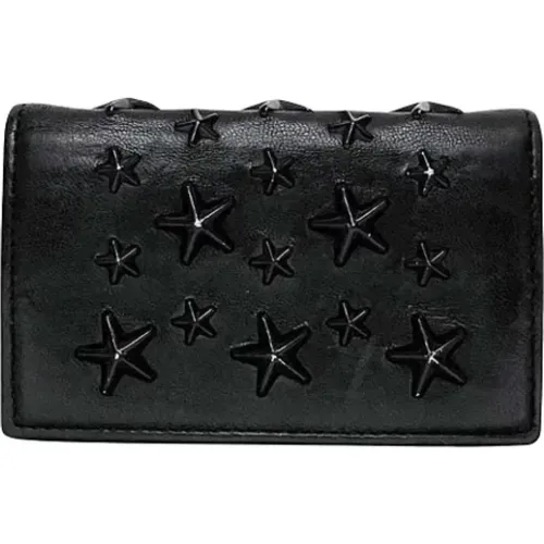 Pre-owned Leather wallets , female, Sizes: ONE SIZE - Jimmy Choo Pre-owned - Modalova