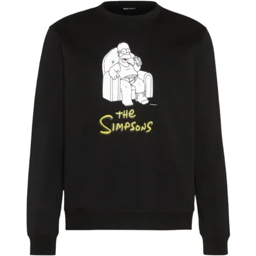 Homer Simpson Sweatshirt , male, Sizes: S, L, M, XL - Antony Morato - Modalova