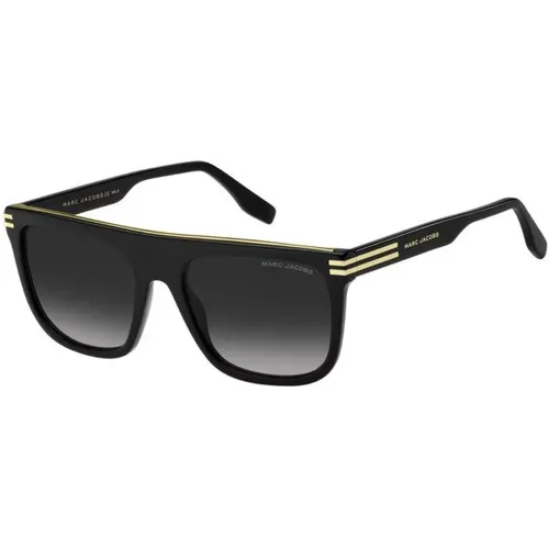 Sonnenbrille Marc 586/S Schwarz , Herren, Größe: 56 MM - Marc Jacobs - Modalova
