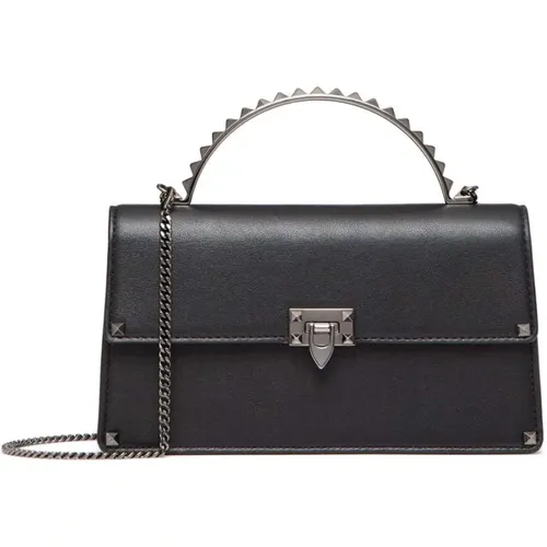 Mini Bag in Leather , female, Sizes: ONE SIZE - Valentino Garavani - Modalova