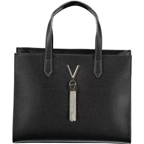 Schwarze Damenhandtasche mit verstellbarem Riemen - Valentino by Mario Valentino - Modalova