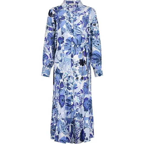 Noa Kleid - Le Pacha Azure Print , Damen, Größe: L - Fabienne Chapot - Modalova