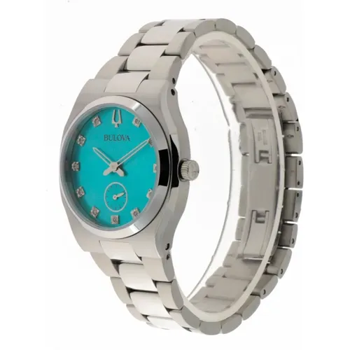 Surveyor Piccoli Secondi Watch , female, Sizes: ONE SIZE - Bulova - Modalova